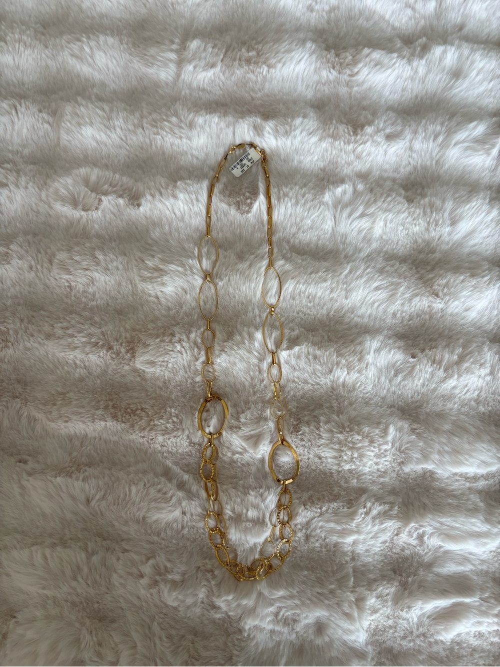 NWT Cusp by Neiman Marcus Gold Tone Link Necklace